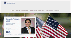 Desktop Screenshot of javiertafoya.com